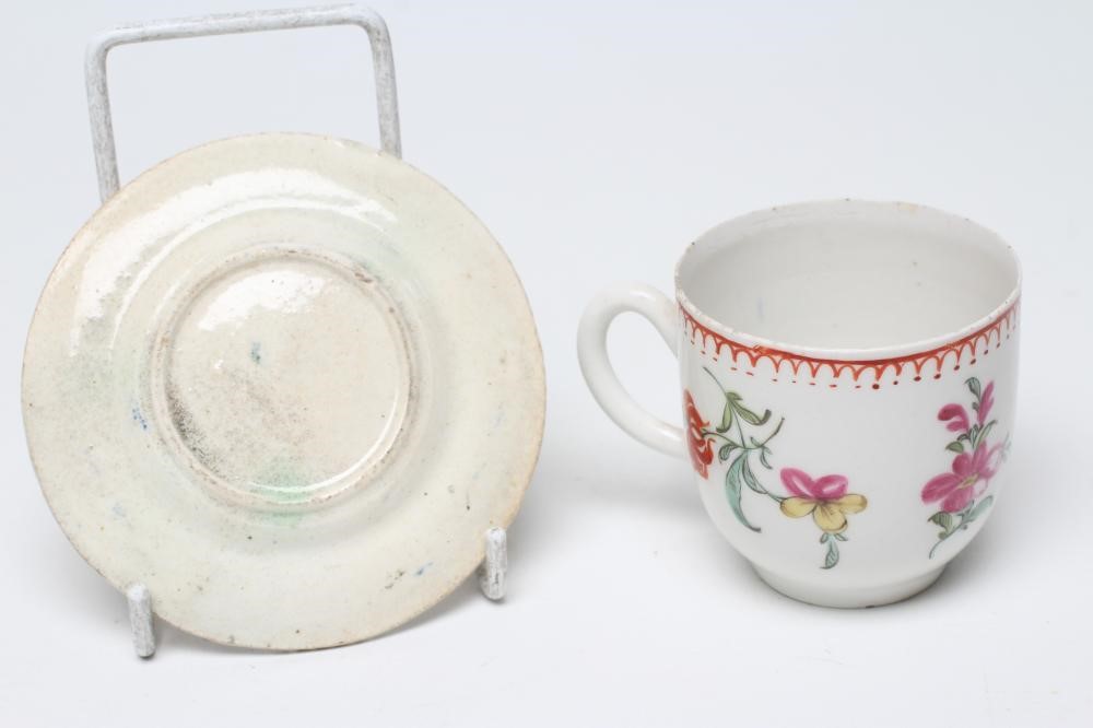 A BOW PORCELAIN COFFEE CUP Image