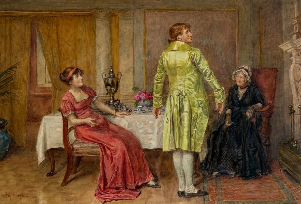 GEORGE GOODWIN KILBURNE R.I. (1839-1924) Image