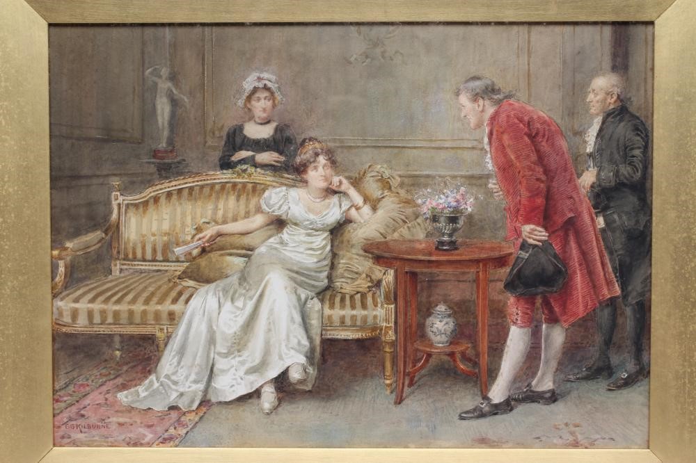 GEORGE GOODWIN KILBURNE R.I. (1839-1924) Image