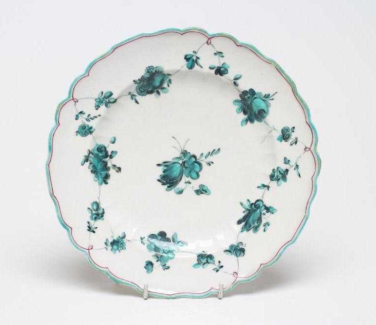 A CHELSEA PORCELAIN PLATE Image