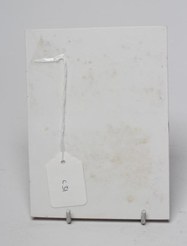 AN ENGLISH PORCELAIN PLAQUE Image