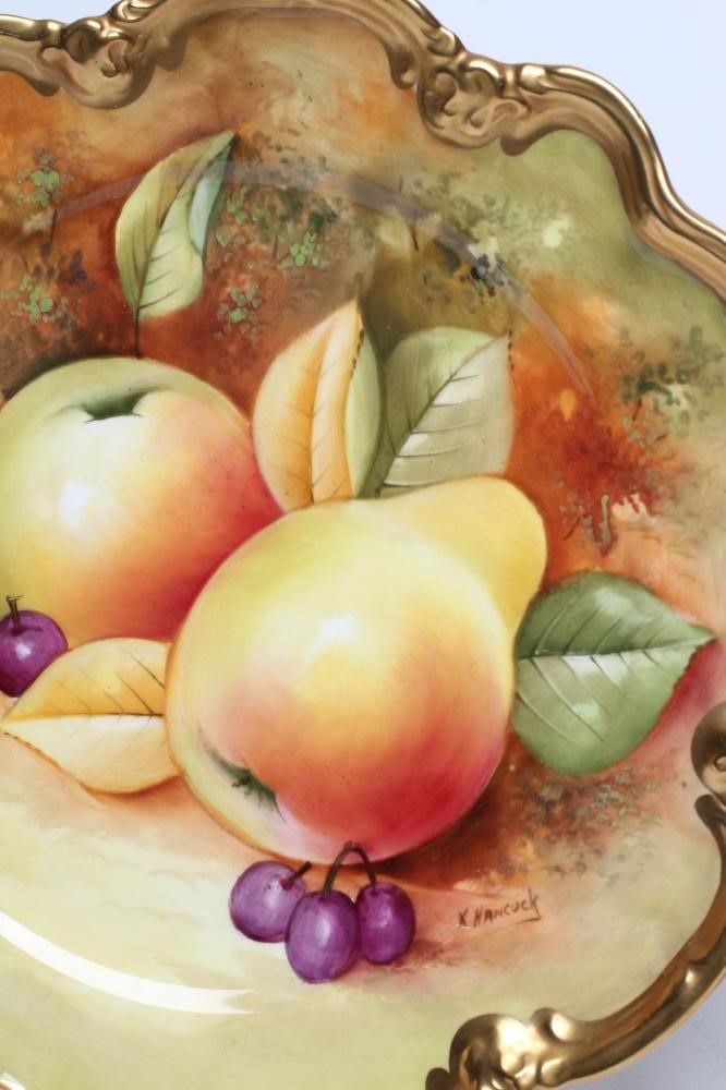 A COALPORT CHINA CABINET PLATE Image