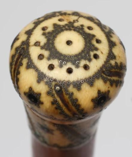 A GENTLEMAN'S MALACCA "VINAIGRETTE" CANE Image