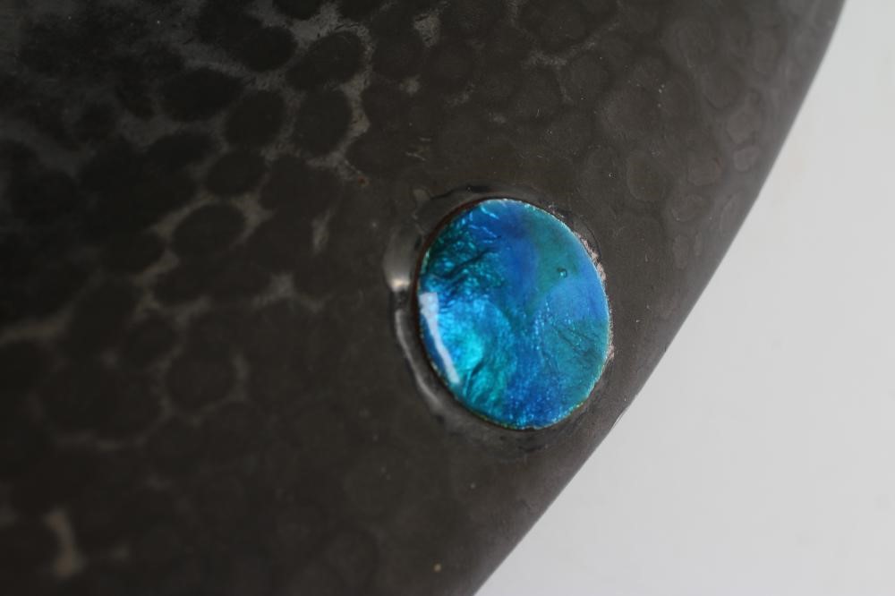 AN ARTS AND CRAFTS PEWTER TRAY Image