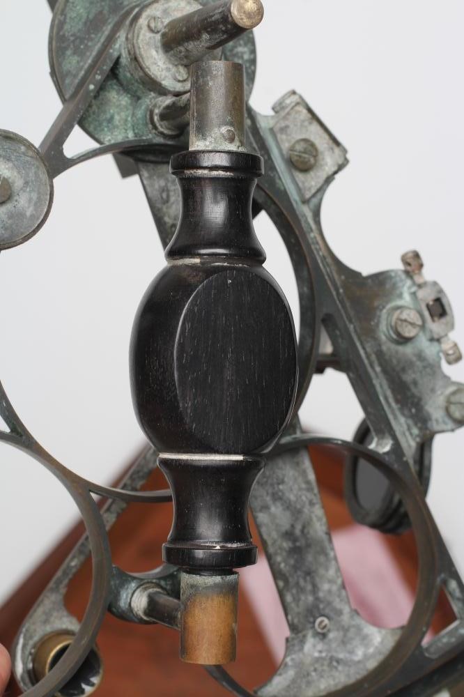 A BRASS SEXTANT by D. McGregor & Co. Glasgow Image