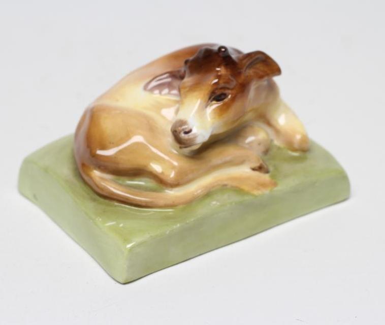 A ROYAL WORCESTER CHINA CALF Image