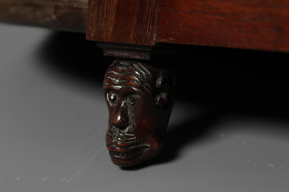 AN AESTHETIC CHINOISERIE MAHOGANY WALL BRACKET Image