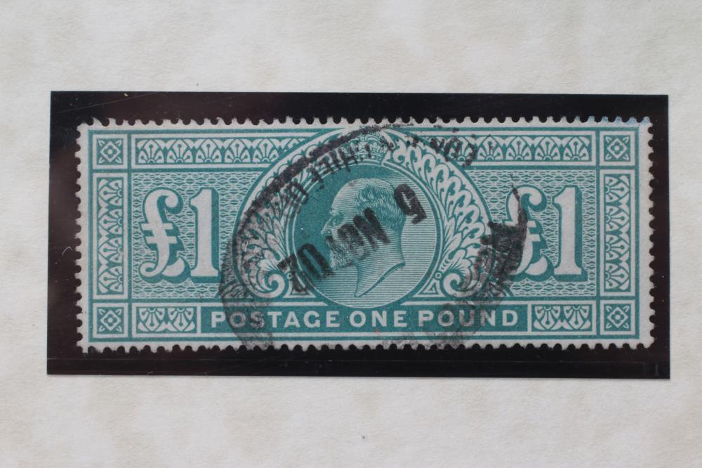 EDWARD VII £1 GREEN Image