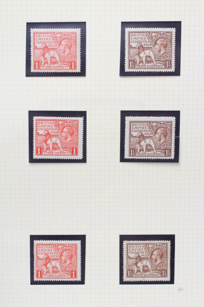 THIRTEEN ALBUM PAGES GEORGE V 1924-1935 Image