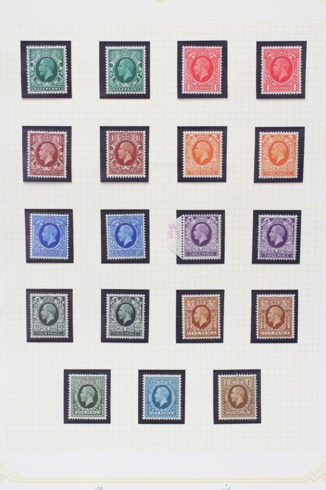 THIRTEEN ALBUM PAGES GEORGE V 1924-1935 Image