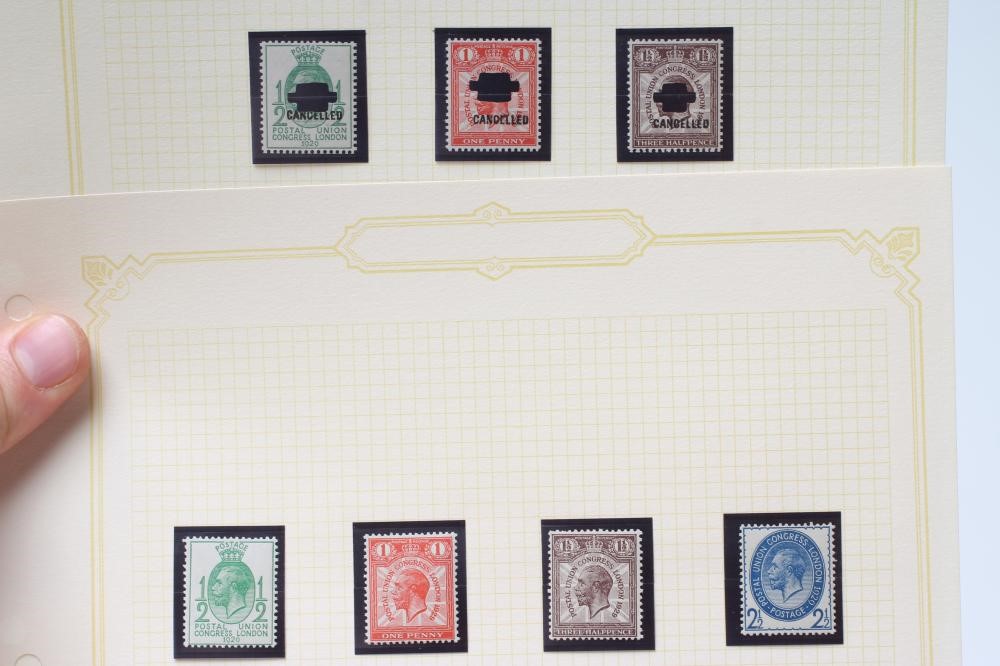 THIRTEEN ALBUM PAGES GEORGE V 1924-1935 Image