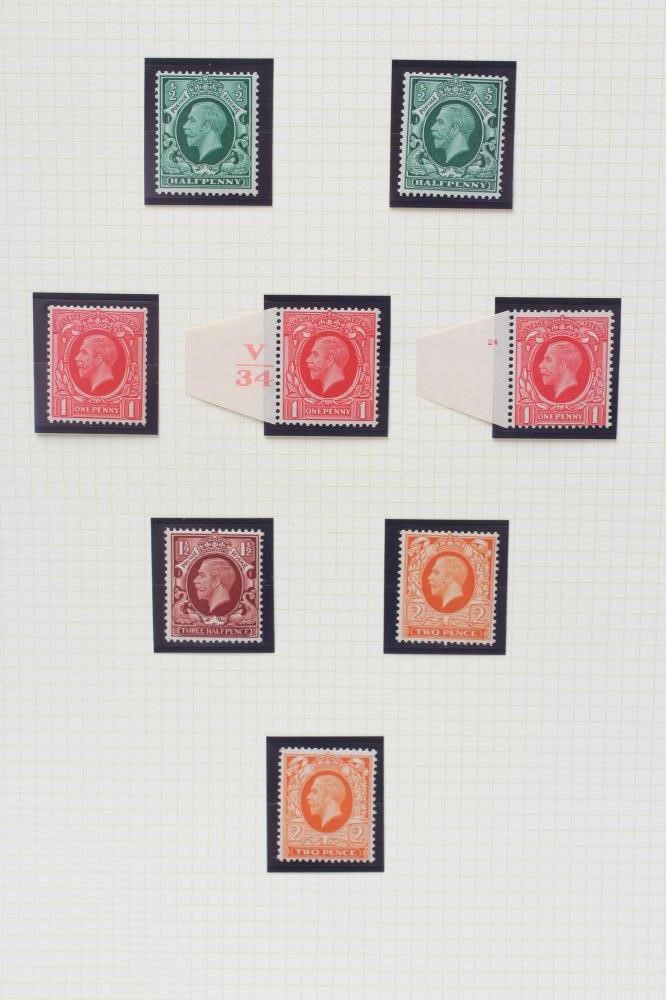 THIRTEEN ALBUM PAGES GEORGE V 1924-1935 Image