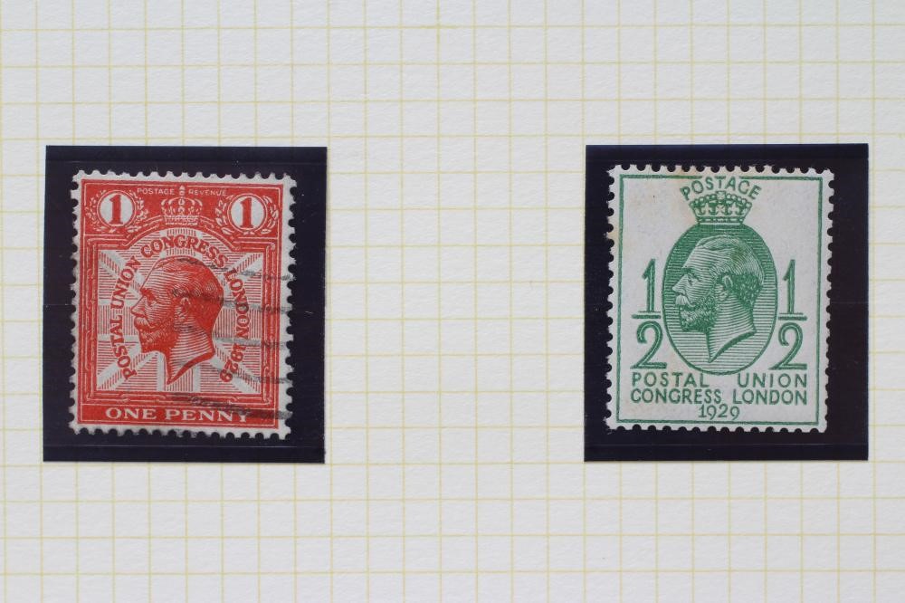 ALBUM PAGE 1929 PUC inverted and sideways watermark Image