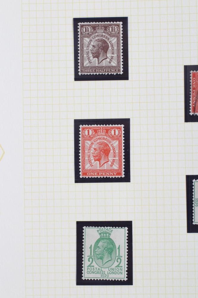 ALBUM PAGE 1929 PUC inverted and sideways watermark Image