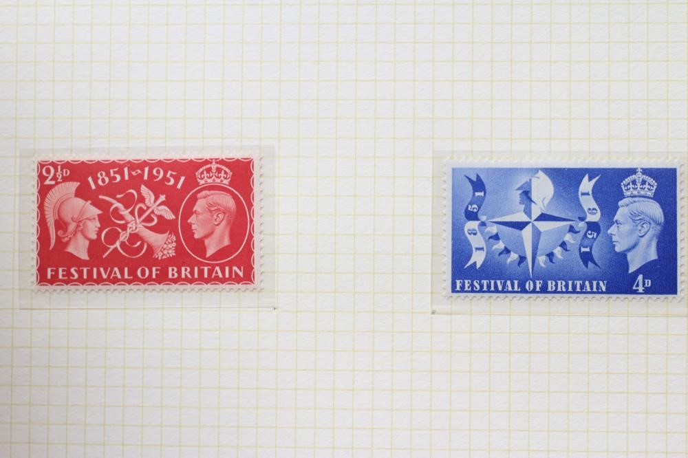 RED BINDER GB STAMPS Image