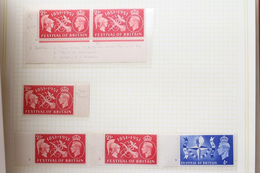 RED BINDER GB STAMPS Image