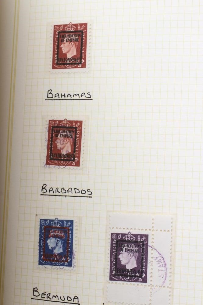 RED BINDER GB STAMPS Image