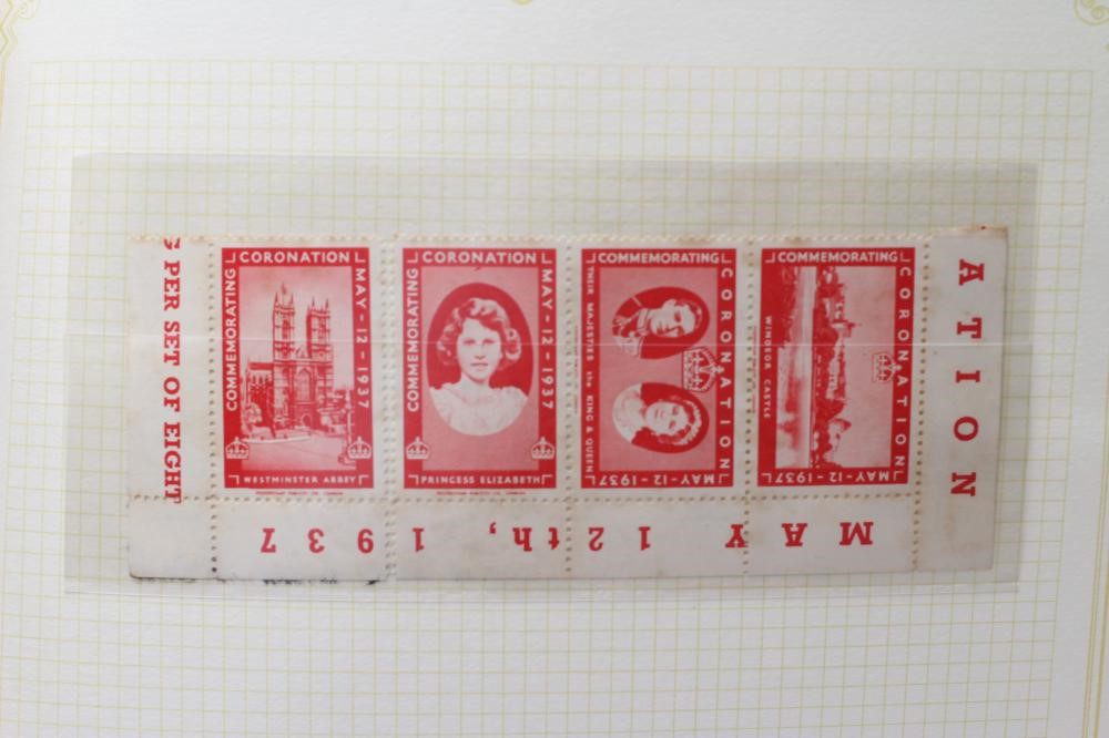 RED BINDER GB STAMPS Image