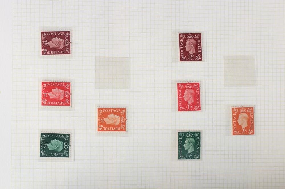 RED BINDER GB STAMPS Image