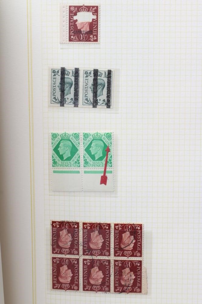 RED BINDER GB STAMPS Image