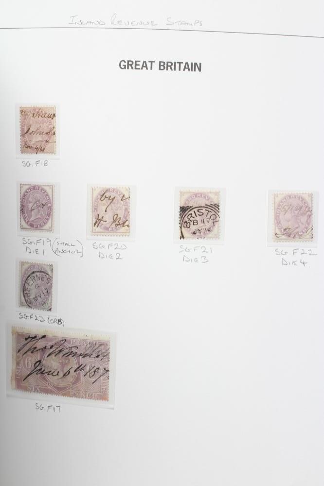 SUPER GB COLLECTION ON PRINTED LEAVES including thirteen Penny Blacks including one on cover Image