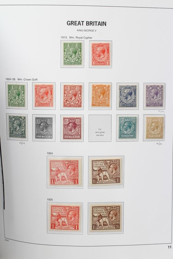SUPER GB COLLECTION ON PRINTED LEAVES including thirteen Penny Blacks including one on cover Image