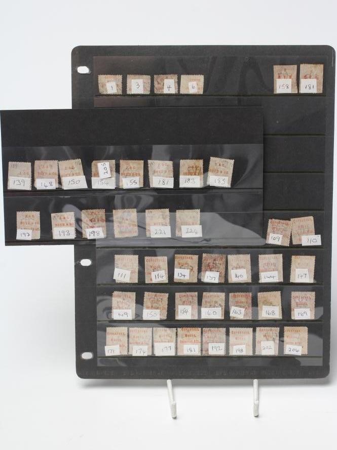 1887-92 JUBILEE ISSUES with specimen overprints Image