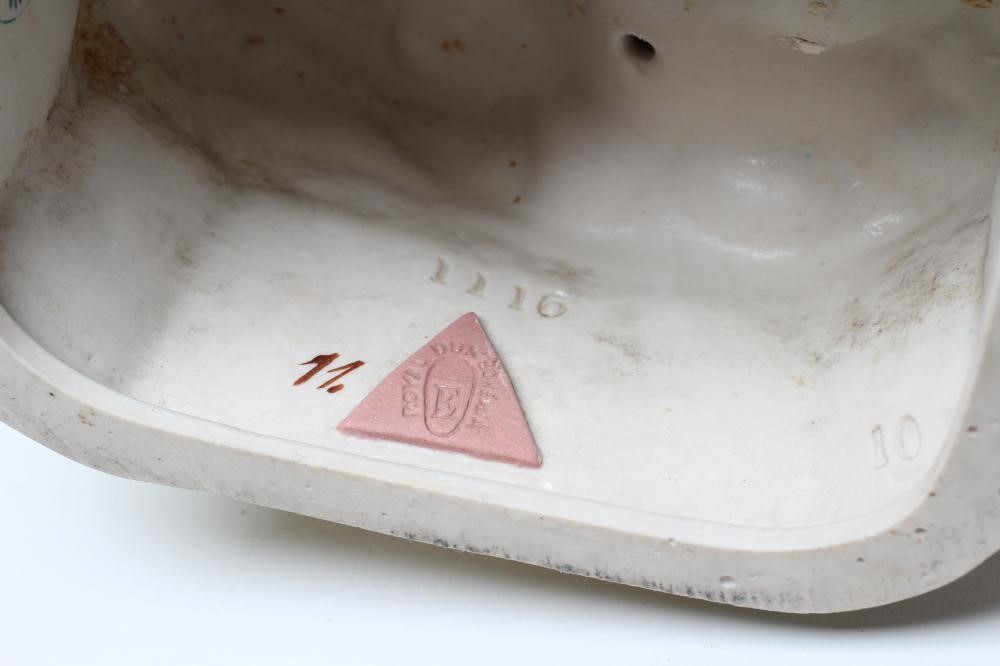 A LARGE PAIR OF ROYAL DUX BISQUE PORCELAIN FIGURES Image