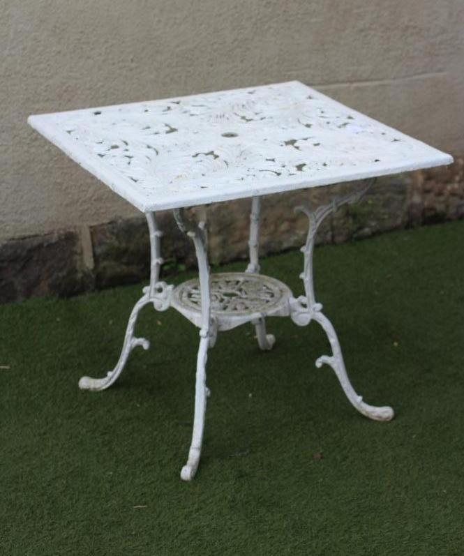A CAST STEEL TABLE Image