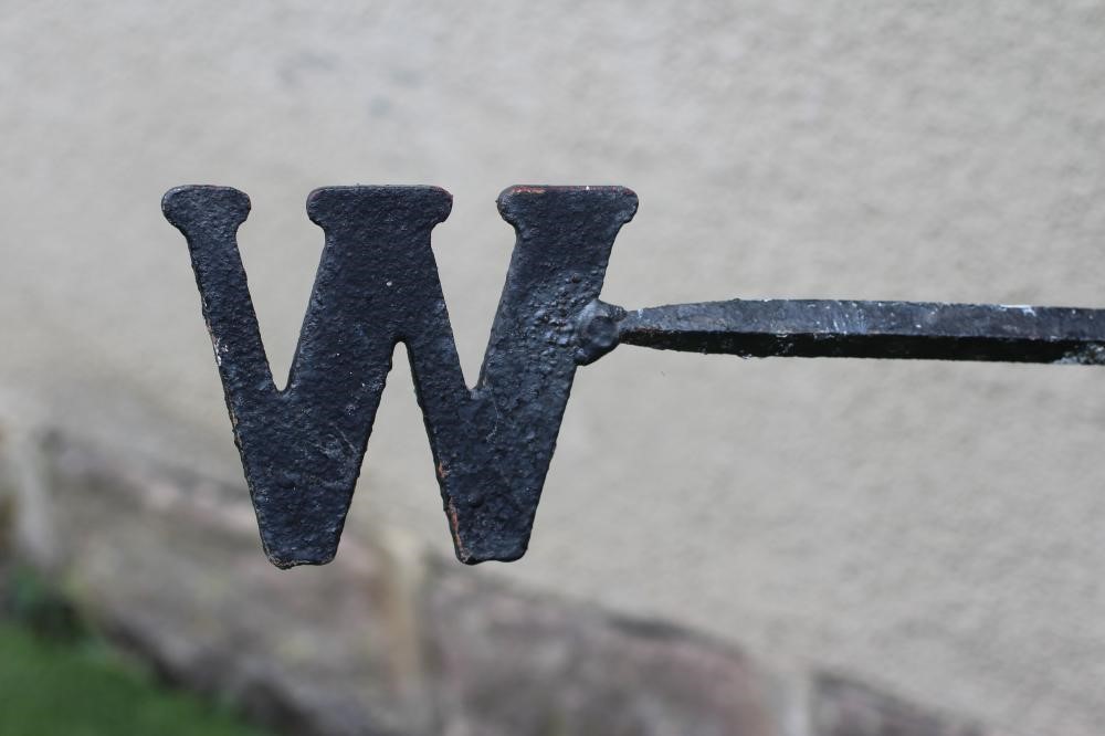 A METAL WEATHER VANE Image