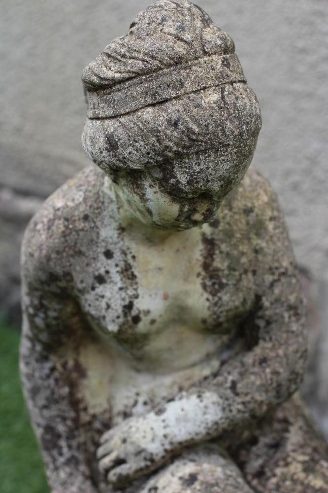 A COMPOSITE STONE FIGURE OF HERCULES Image