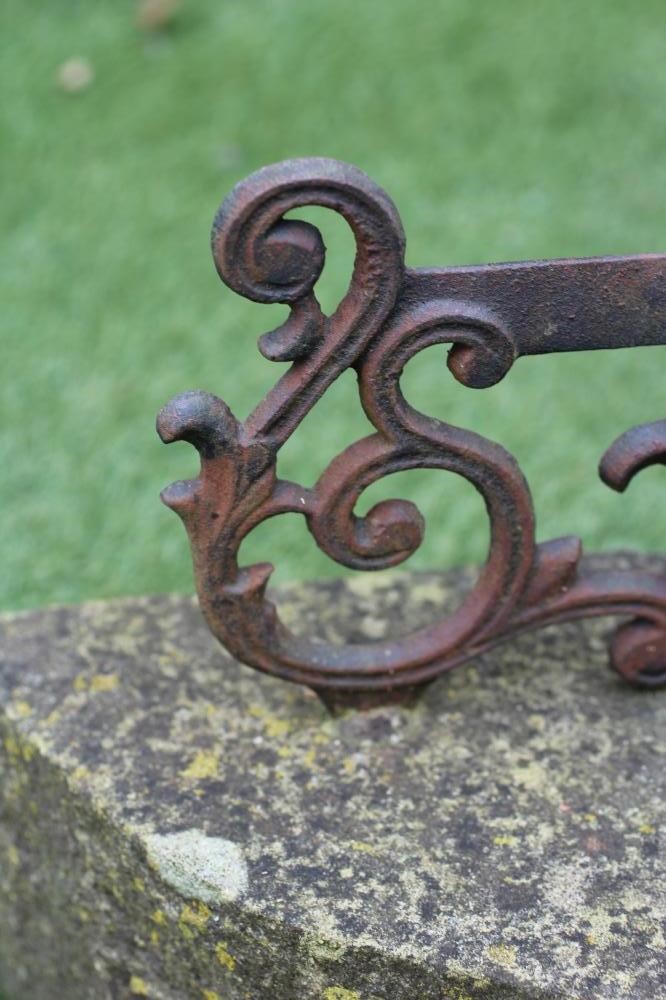 A VICTORIAN CAST IRON FOOT SCRAPER Image