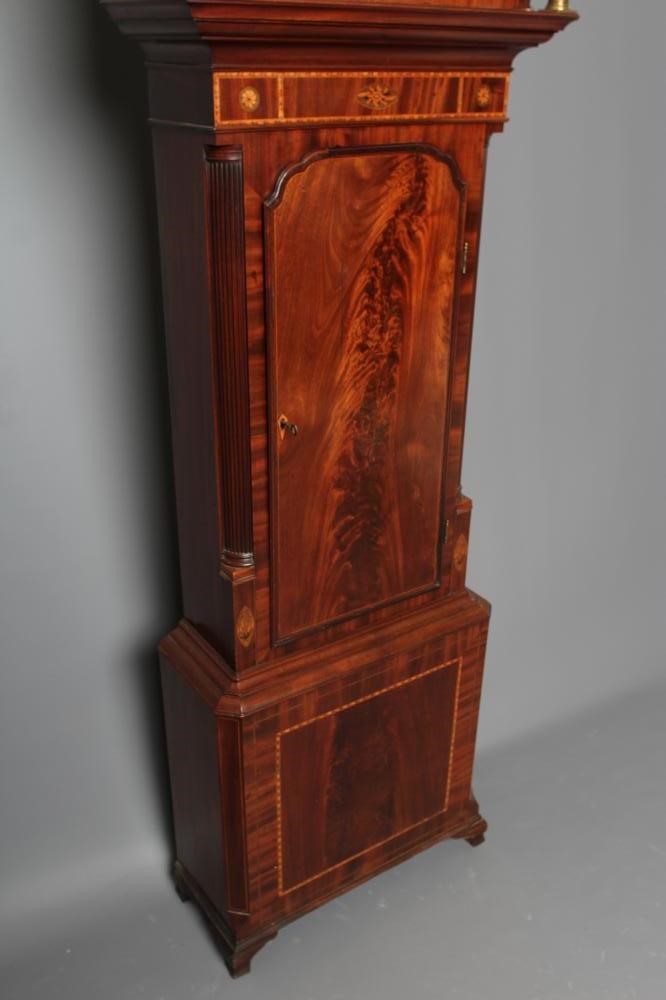 A MAHOGANY LONGCASE by William Shakeshaft Image