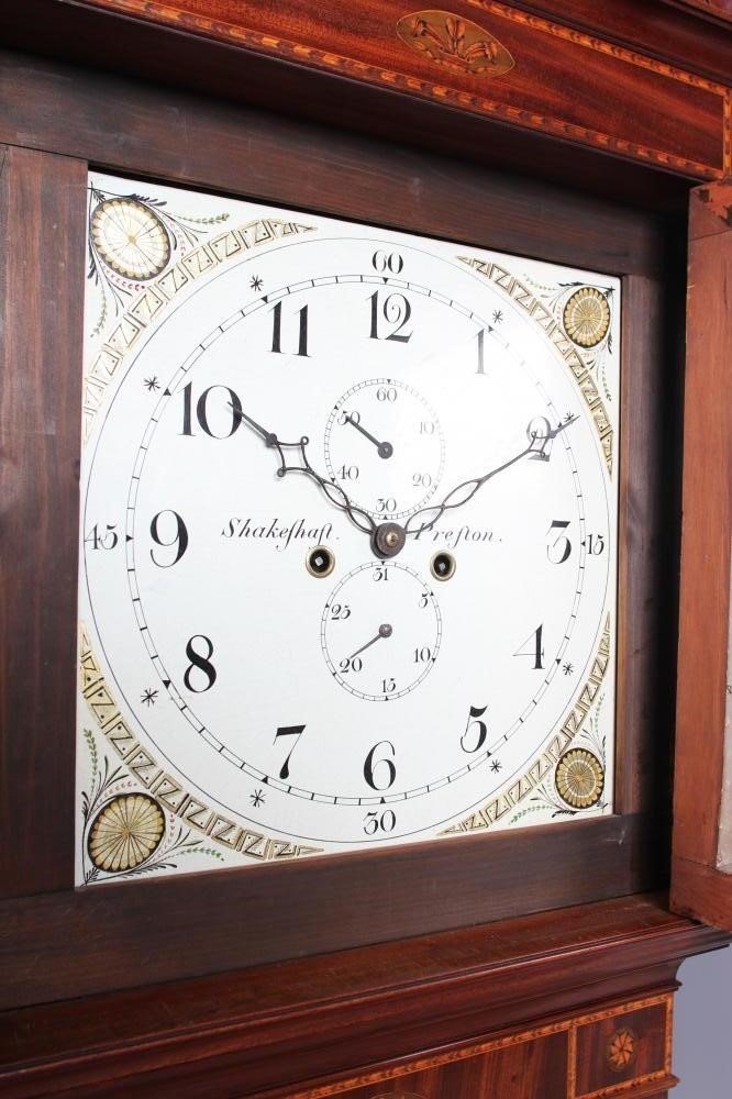 A MAHOGANY LONGCASE by William Shakeshaft Image