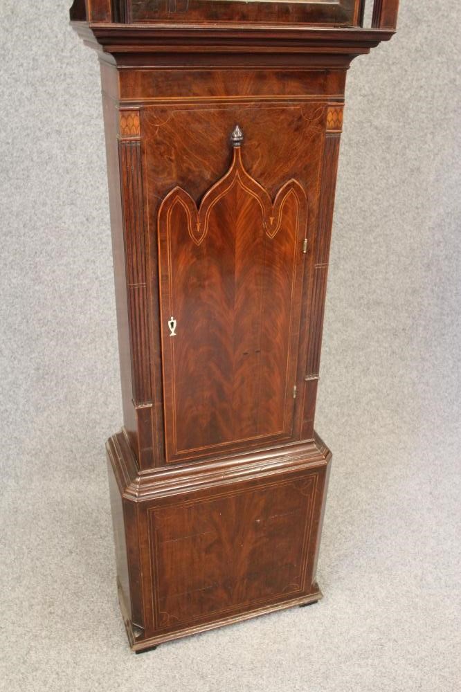 A MAHOGANY LONGCASE by Thomas Barry Image