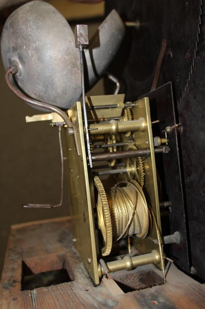 A MAHOGANY LONGCASE by Thomas Barry Image