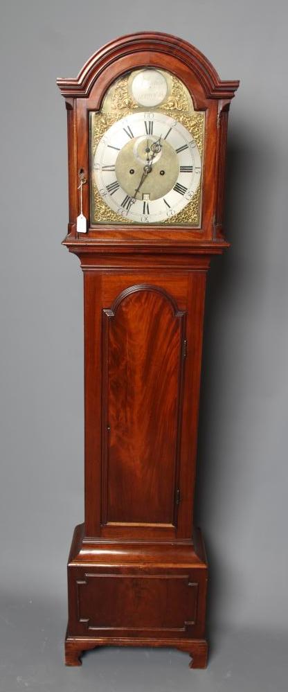 A MAHOGANY LONGCASE by C. Chandler Image