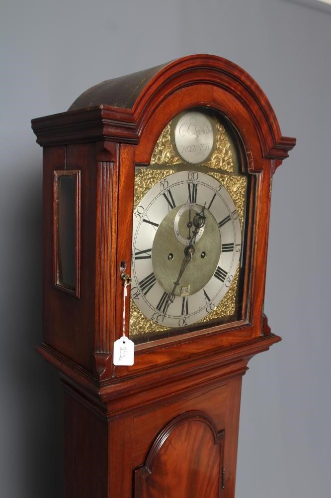 A MAHOGANY LONGCASE by C. Chandler Image