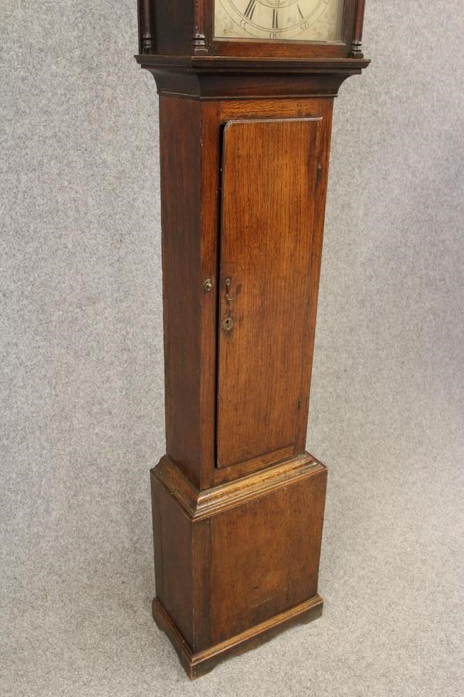 AN OAK LONGCASE CLOCK Image