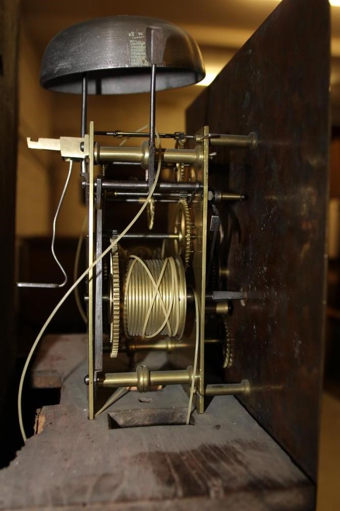 AN OAK LONGCASE CLOCK Image