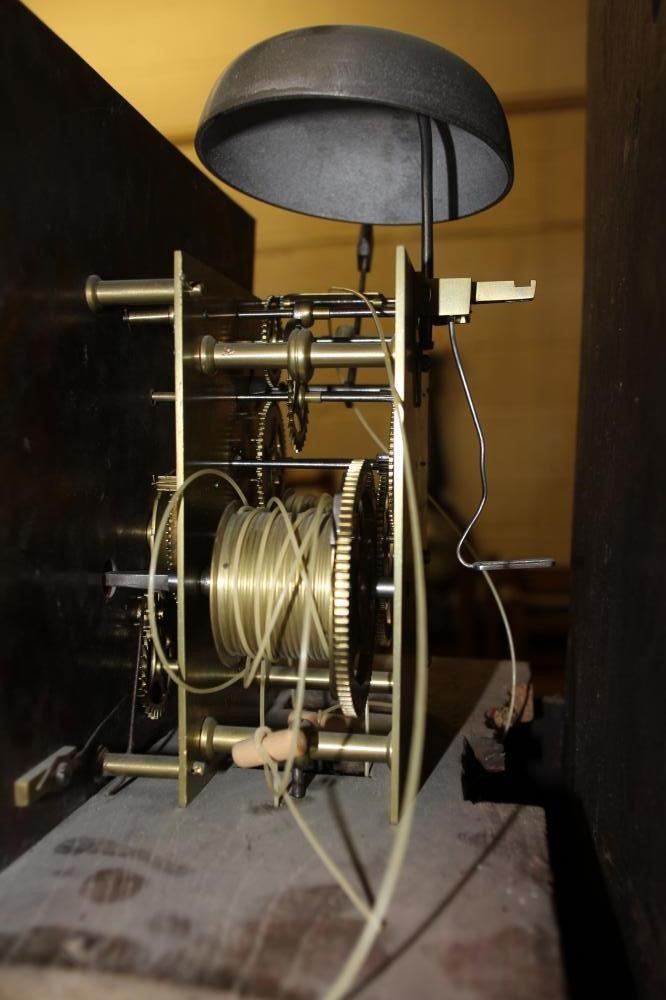 AN OAK LONGCASE CLOCK Image