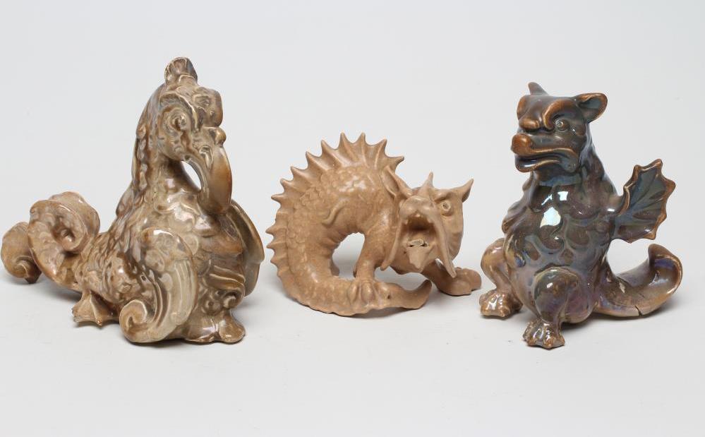 THREE BURMANTOFTS "GROTESQUES" Image