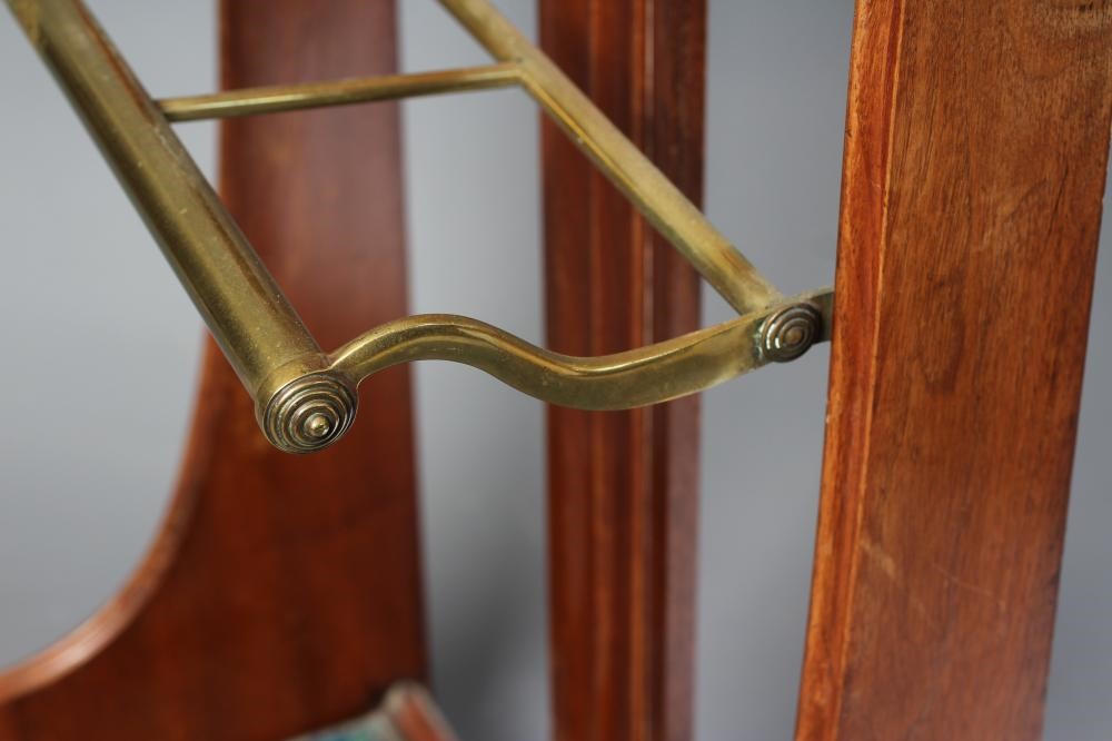 AN EDWARDIAN MAHOGANY STICK STAND Image