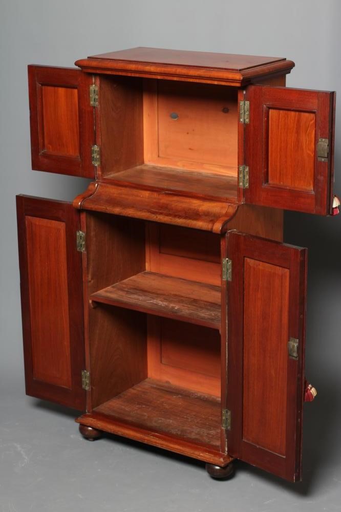A VICTORIAN WALNUT PIER CABINET Image