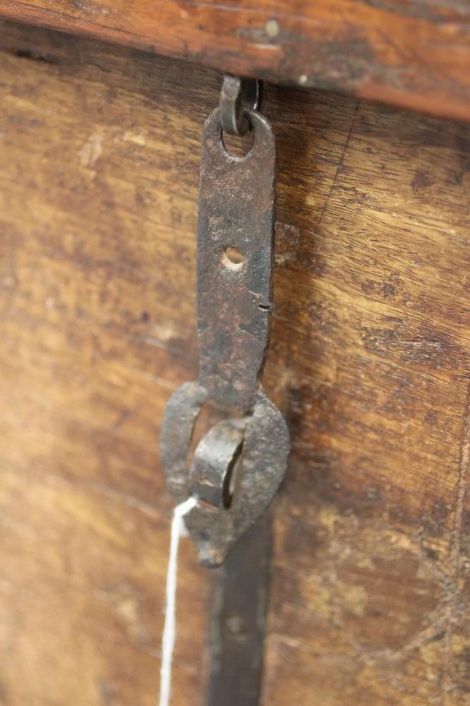 AN INDIAN HARDWOOD DOWRY CHEST Image
