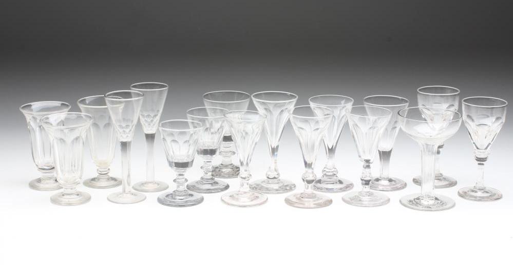 A COLLECTION OF THIRTY THREE GEORGIAN AND LATER WINE Image