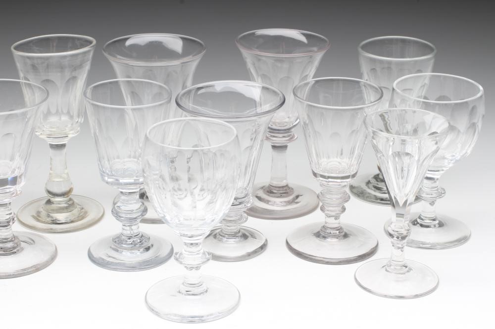 A COLLECTION OF THIRTY THREE GEORGIAN AND LATER WINE Image