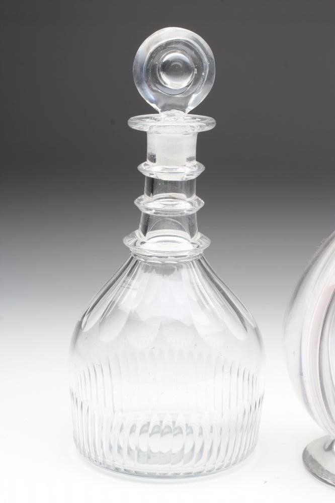 A FRENCH FOUR SECTION LIQUEUR DECANTER Image