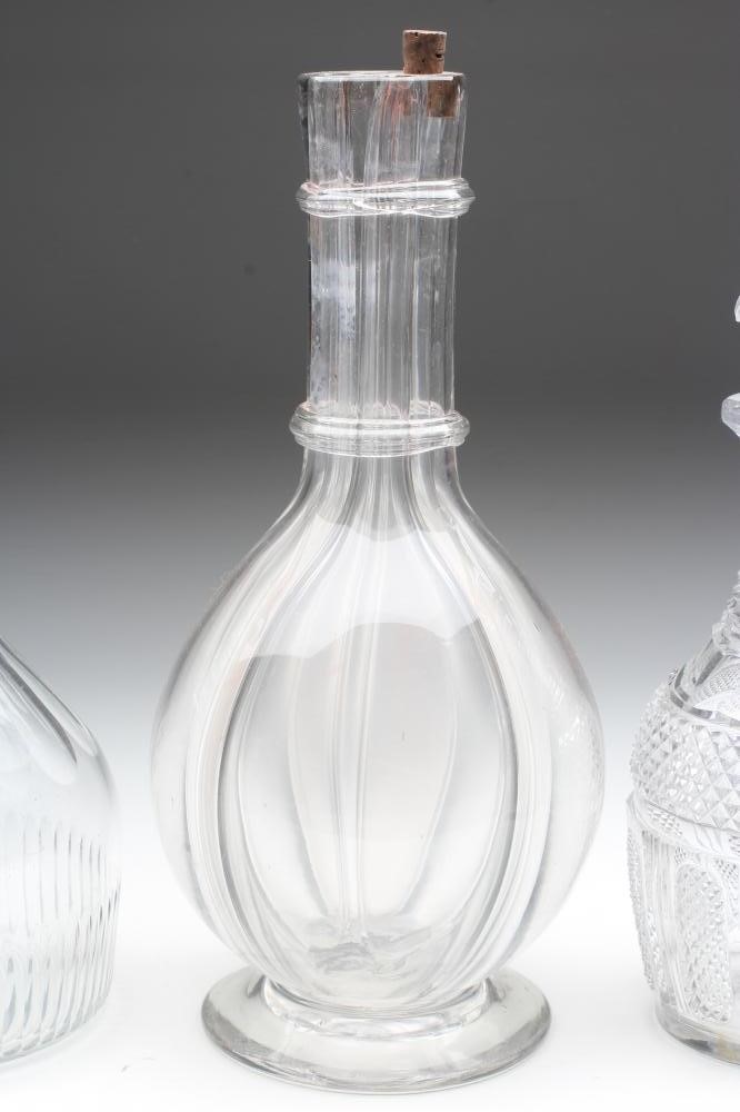 A FRENCH FOUR SECTION LIQUEUR DECANTER Image