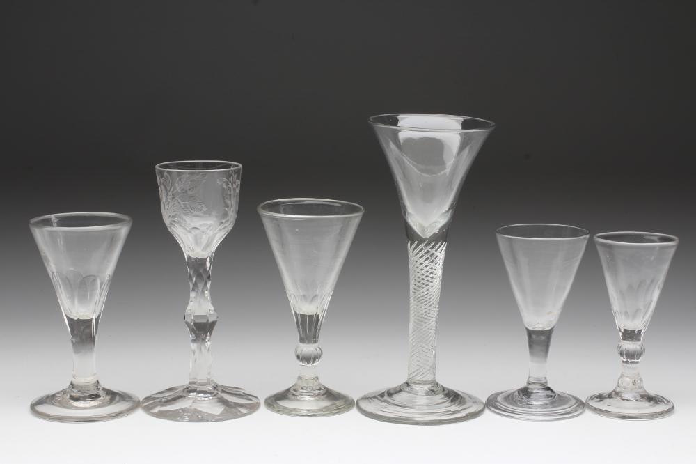FOUR CORDIAL GLASSES Image